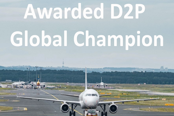 67381顶级娱乐官网航空再次获得空客D2P“全球冠军”称号